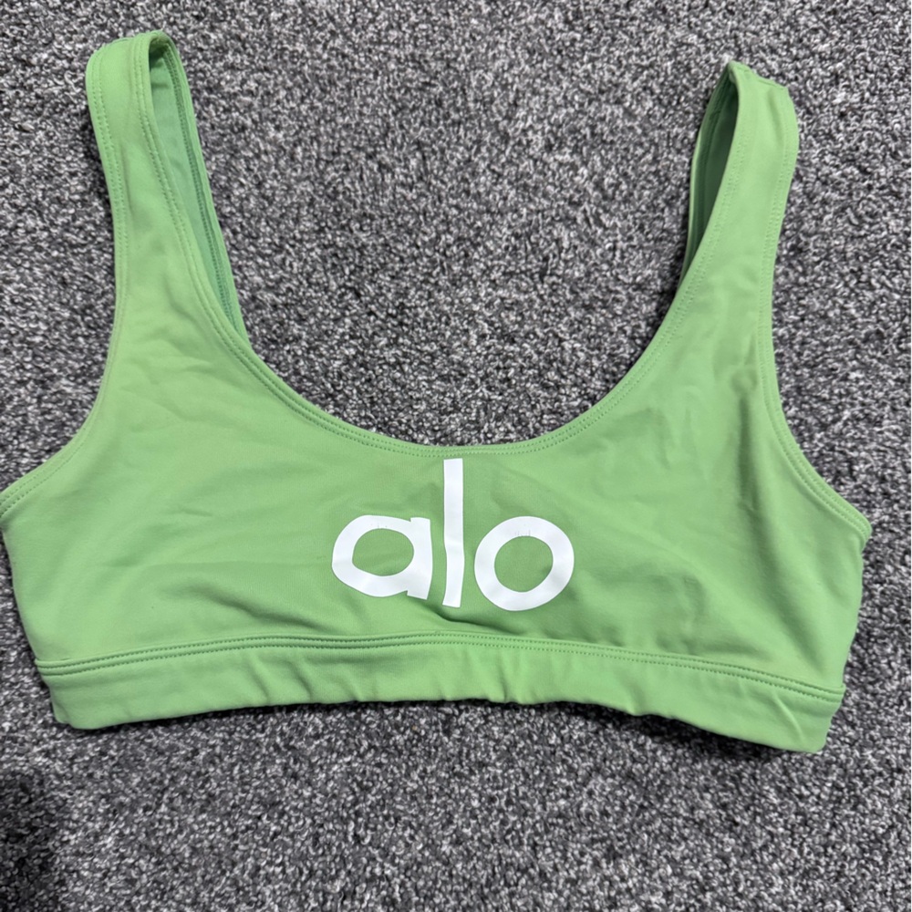 EUC💚ALO YOGA💚APPLE GREEN WORKOUT SET - Picture 7 of 16